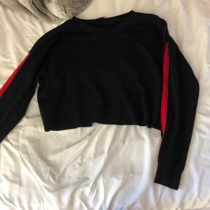 Cropped forever 21 long sleeve